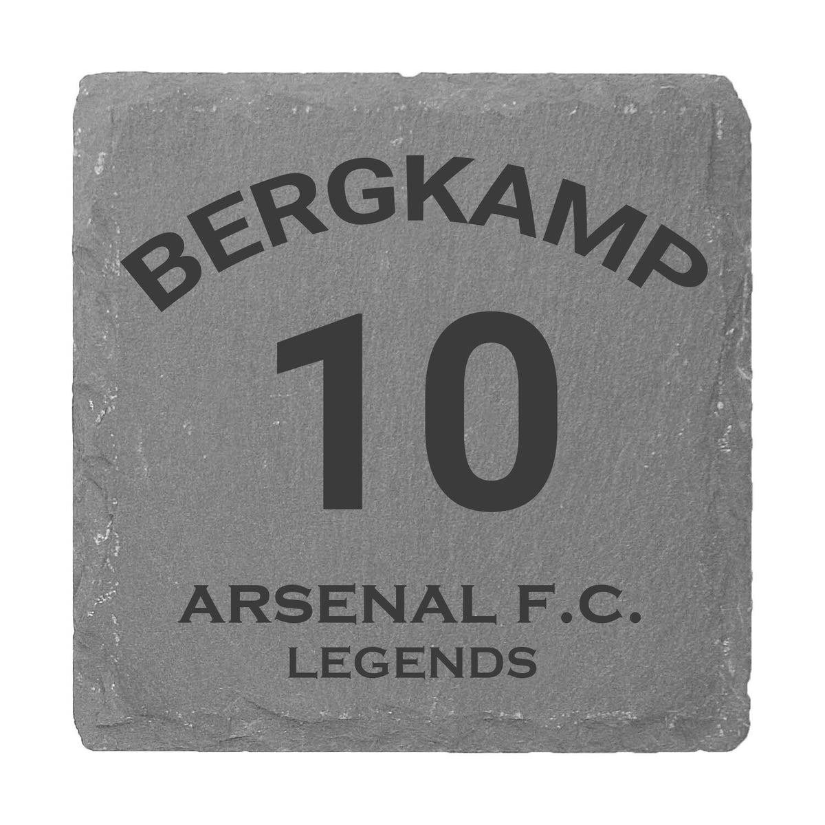 Bergkamp 10 slate coaster