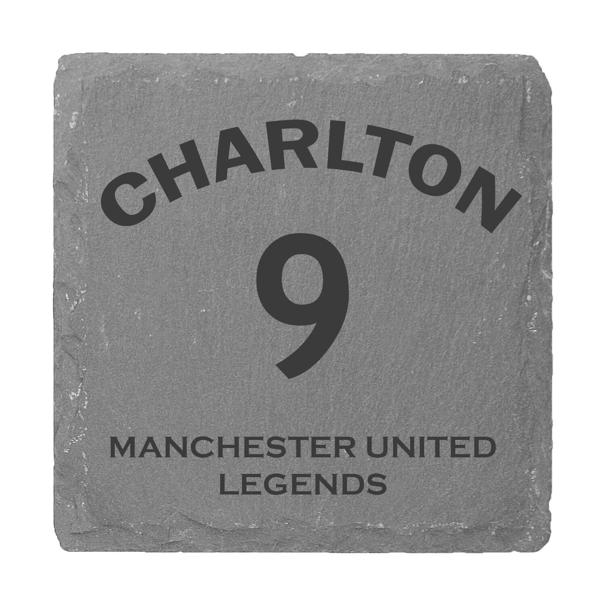 Charlton 9 slate coaster
