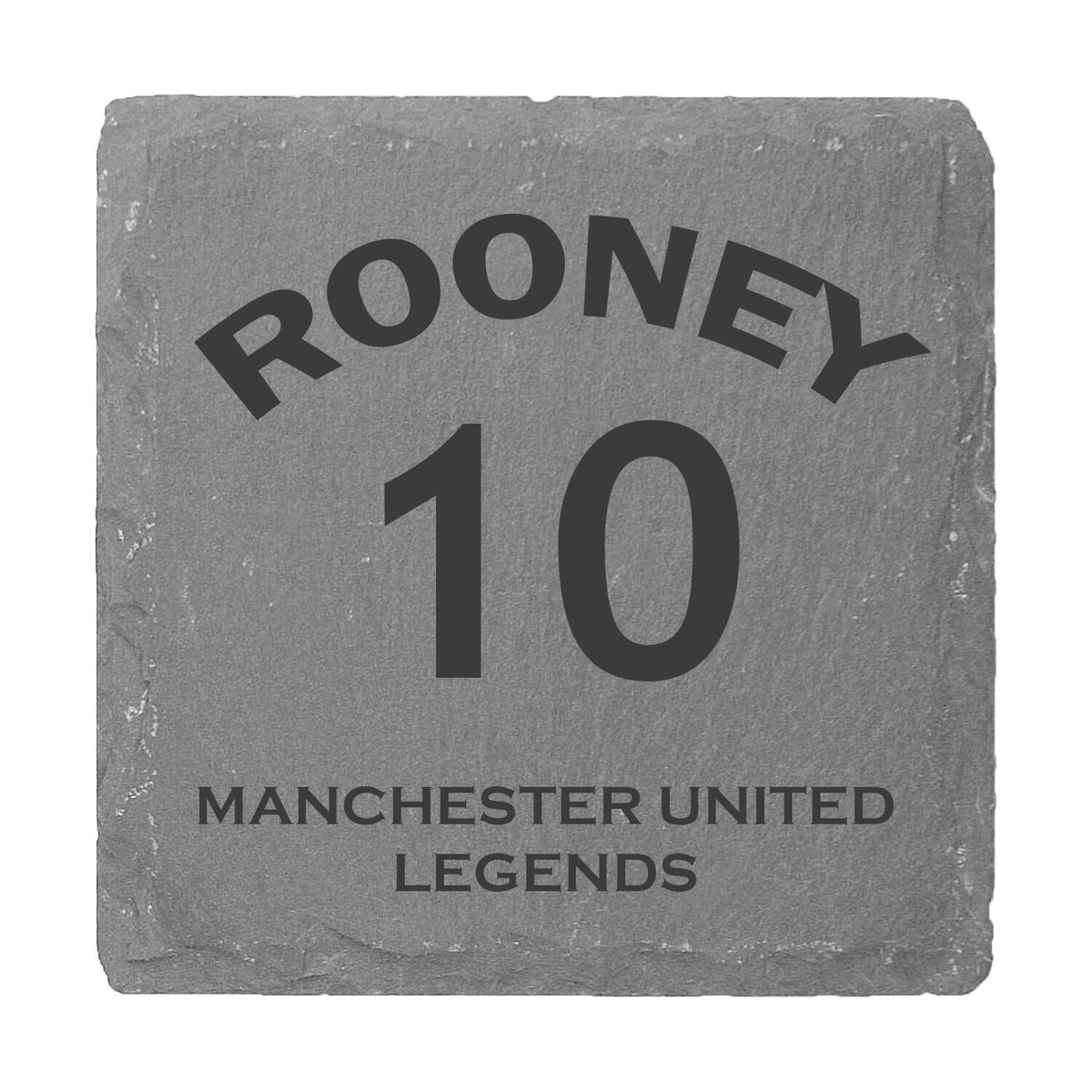 Rooney 10 slate coaster