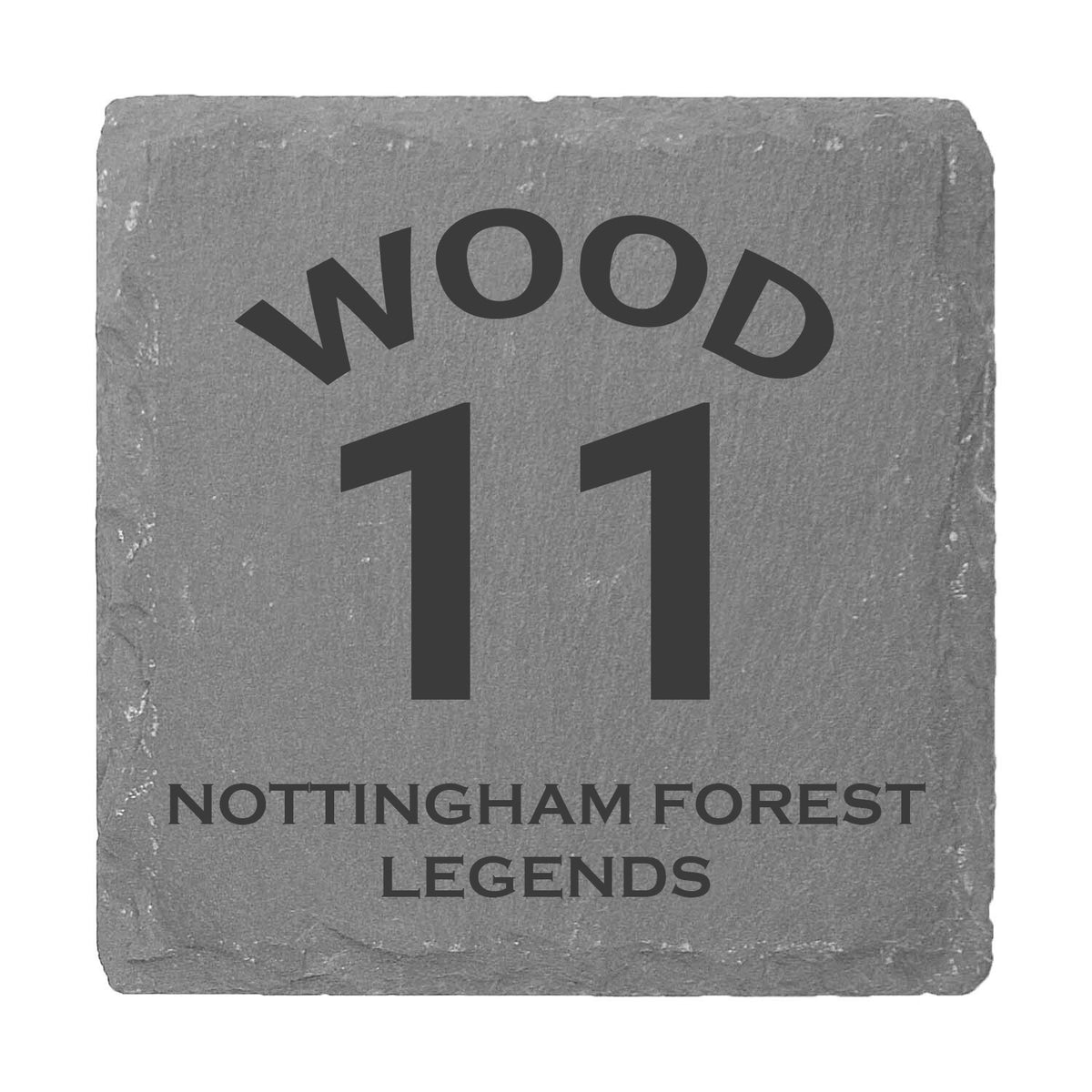 Wood 11 slate coaster